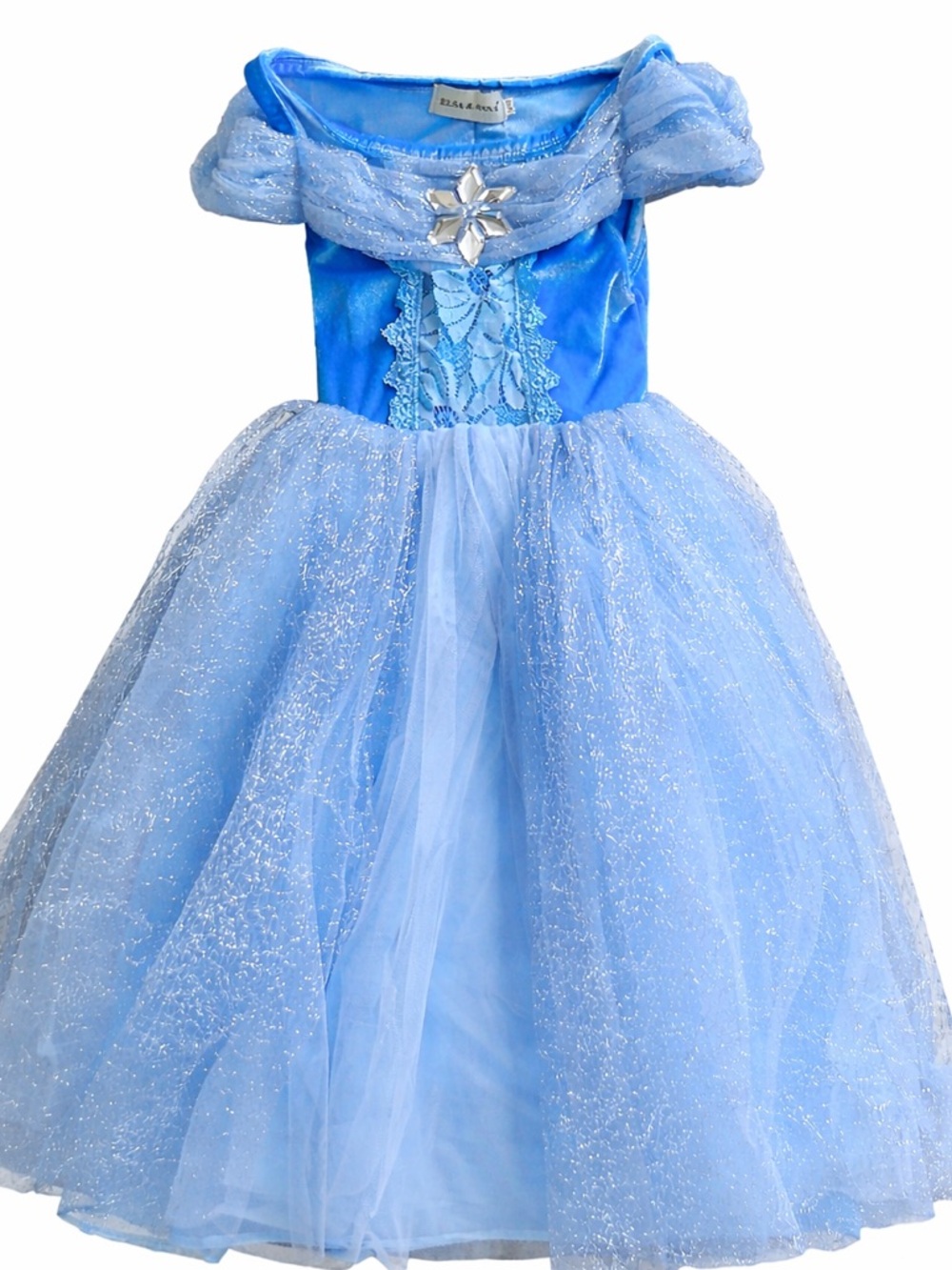 Elsa & Anna princess dress- Girls Costume Dress - Xs